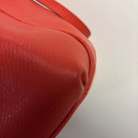 Coach Minetta Mini Cherry Red Triple Compartment Tote - Picture 7 of 11